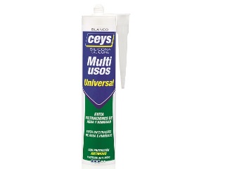 CEYS-  Silicona multi usos universal blanco 280ml 